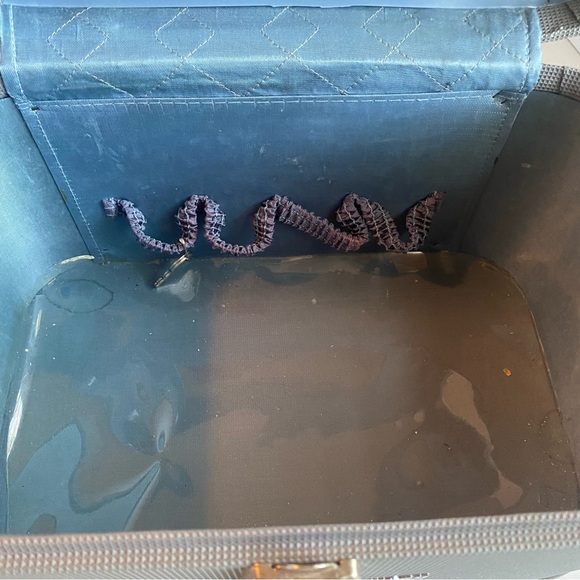 Vintage Starway Grey Hard Suitcase Luggage - Picture 5 of 7